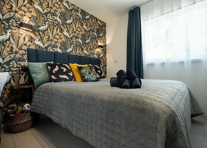 Design Garden With Private Parking & Playground Apartment Riga