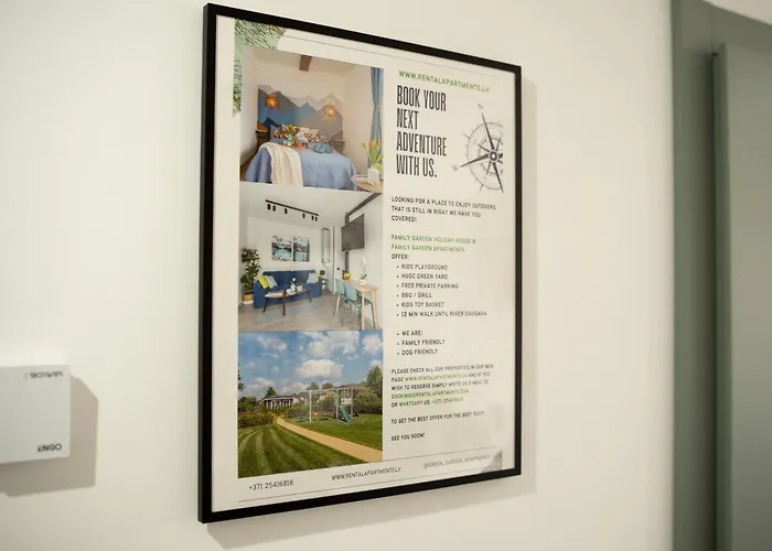 Dzīvoklis Design Garden With Private Parking & Playground